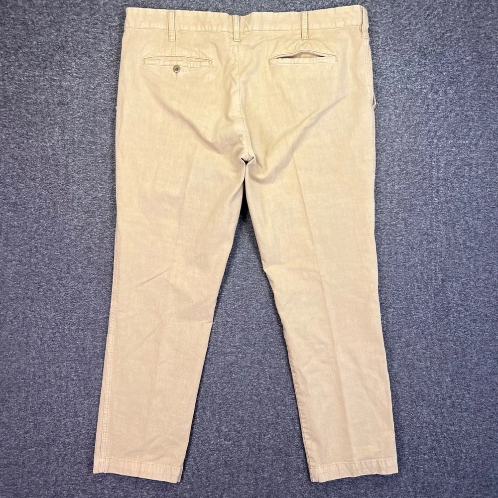 Polo Ralph Lauren Chinos Mens 40x28 Tan Slim GI Fit Casual Cotton Twill Pants